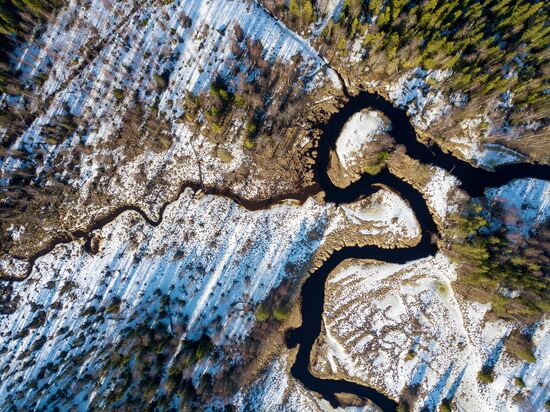 Весна в Карелии