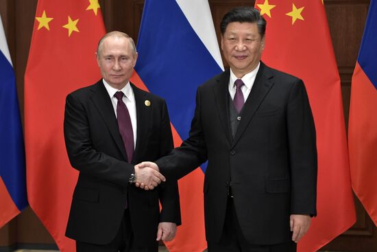 Рабочий визит президента РФ В. Путина в Китай