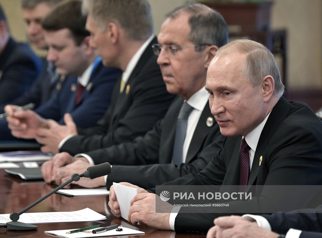 Рабочий визит президента РФ В. Путина в Китай