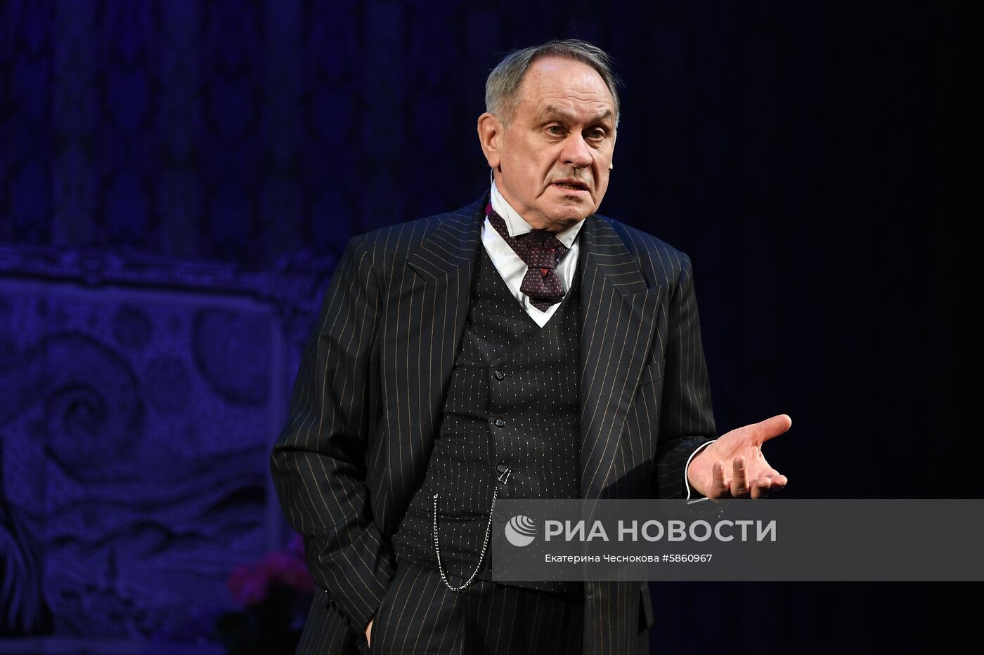 Репетиция спектакля "Всегда зовите Долли!" в Малом театре