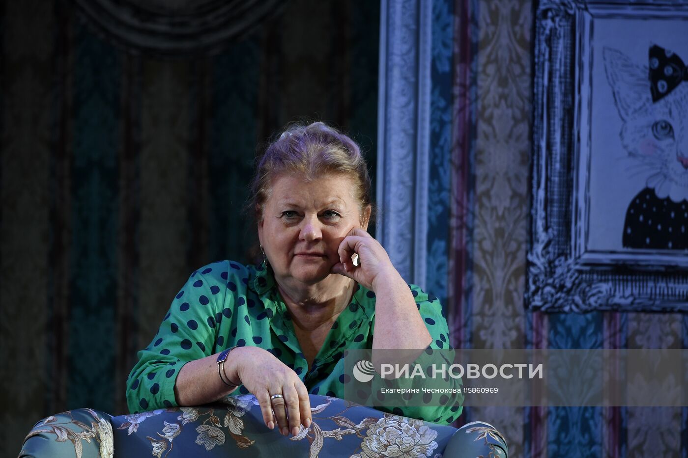 Репетиция спектакля "Всегда зовите Долли!" в Малом театре