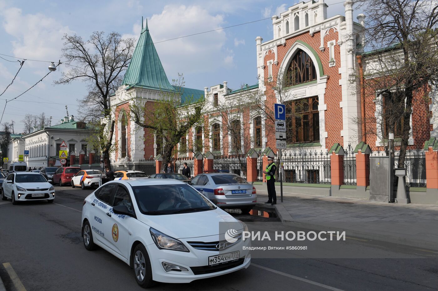 Главный дом Бахрушинского музея после реставрации