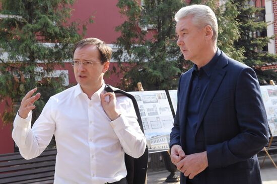 Главный дом Бахрушинского музея после реставрации