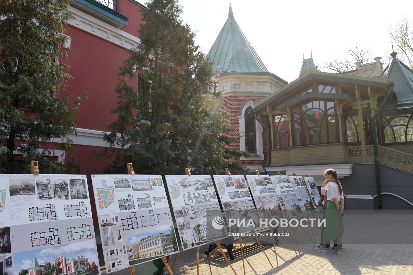Главный дом Бахрушинского музея после реставрации