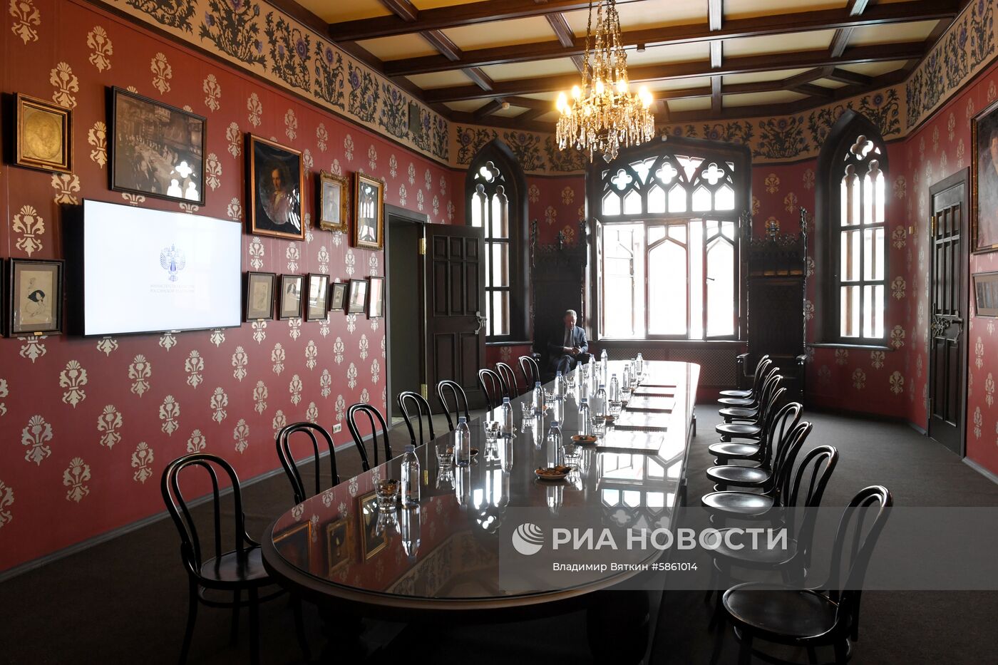 Главный дом Бахрушинского музея после реставрации