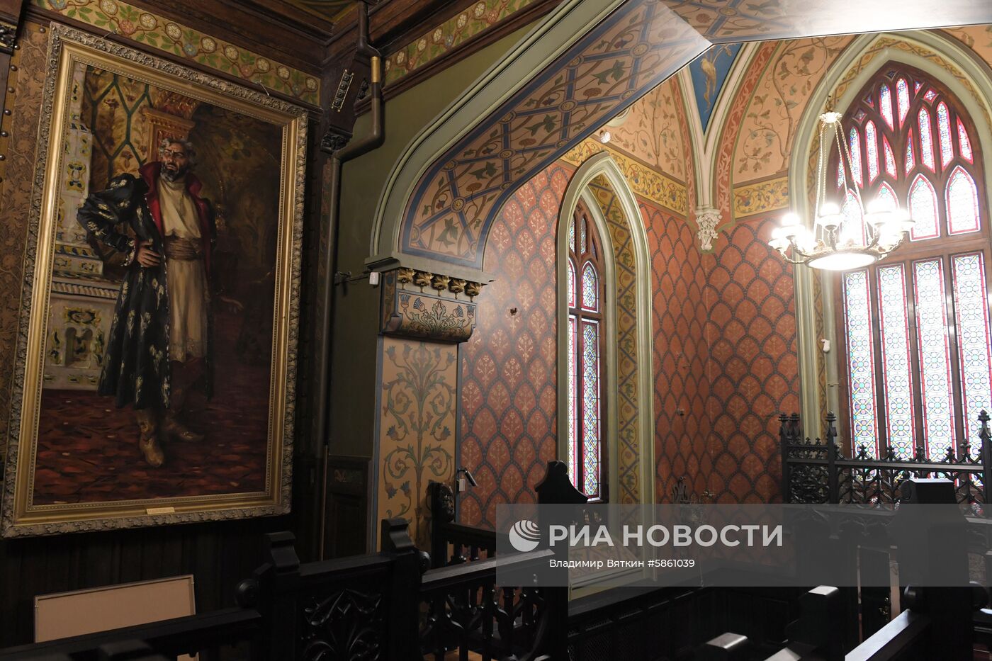 Главный дом Бахрушинского музея после реставрации