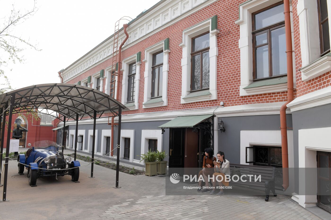 Главный дом Бахрушинского музея после реставрации