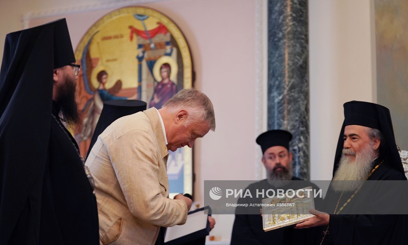 Визит российской делегации в Иерусалим для участия в церемонии схождения Благодатного огня