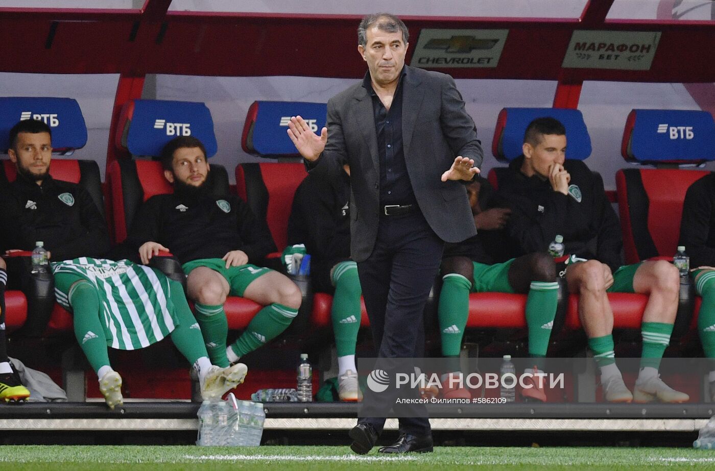 Футбол. РПЛ. Матч "Динамо" - "Ахмат"