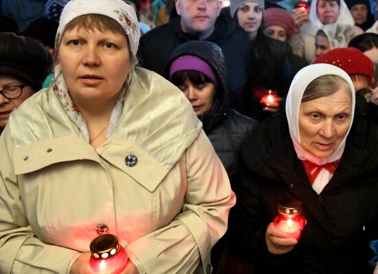 Празднование Пасхи в регионах России