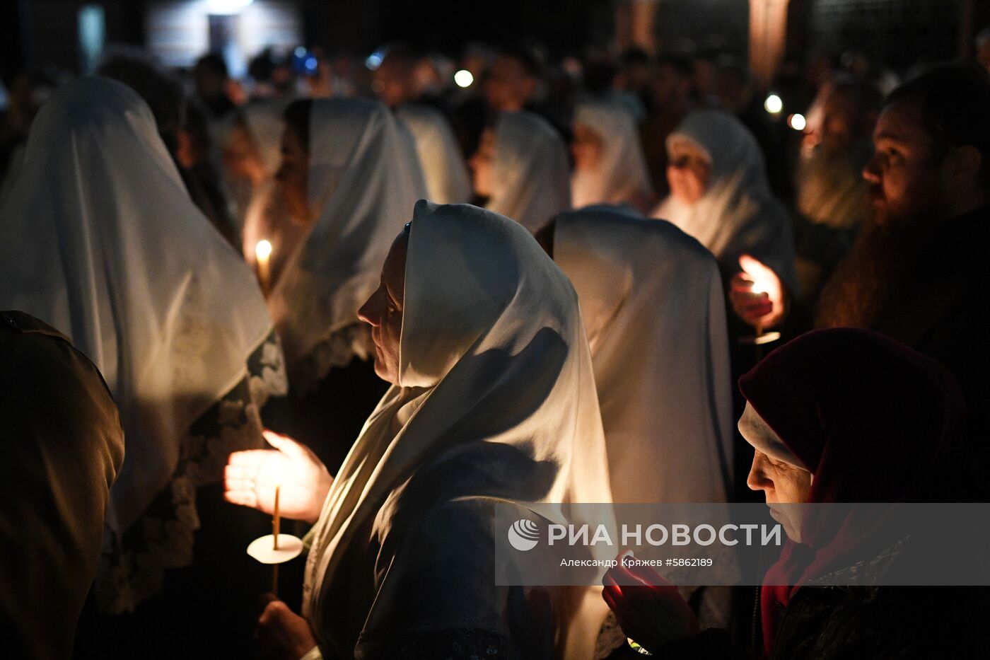 Празднование Пасхи в регионах России