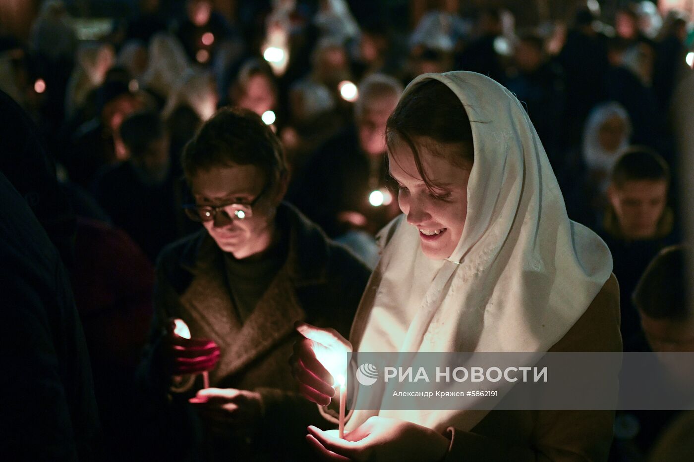 Празднование Пасхи в регионах России