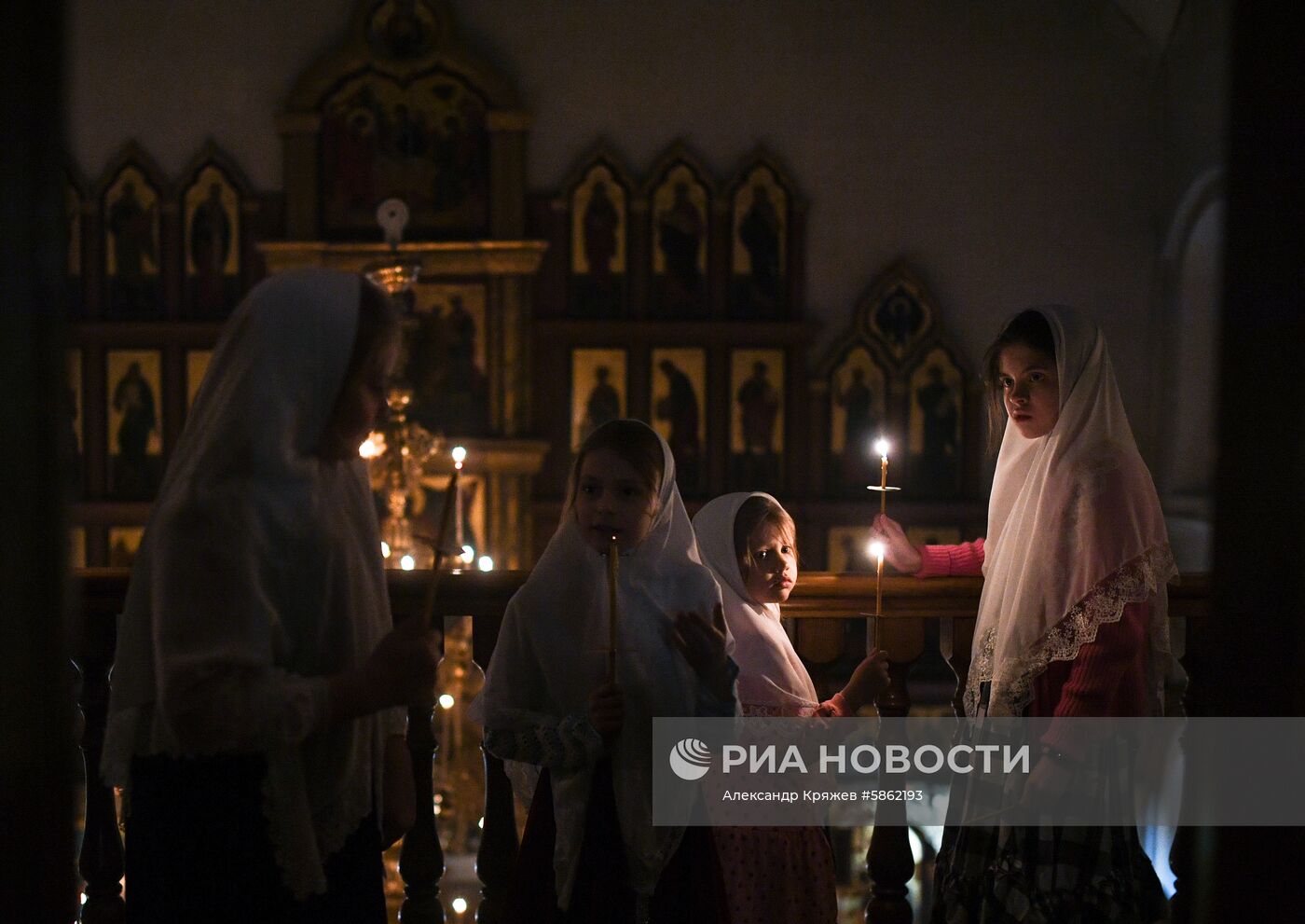 Празднование Пасхи в регионах России