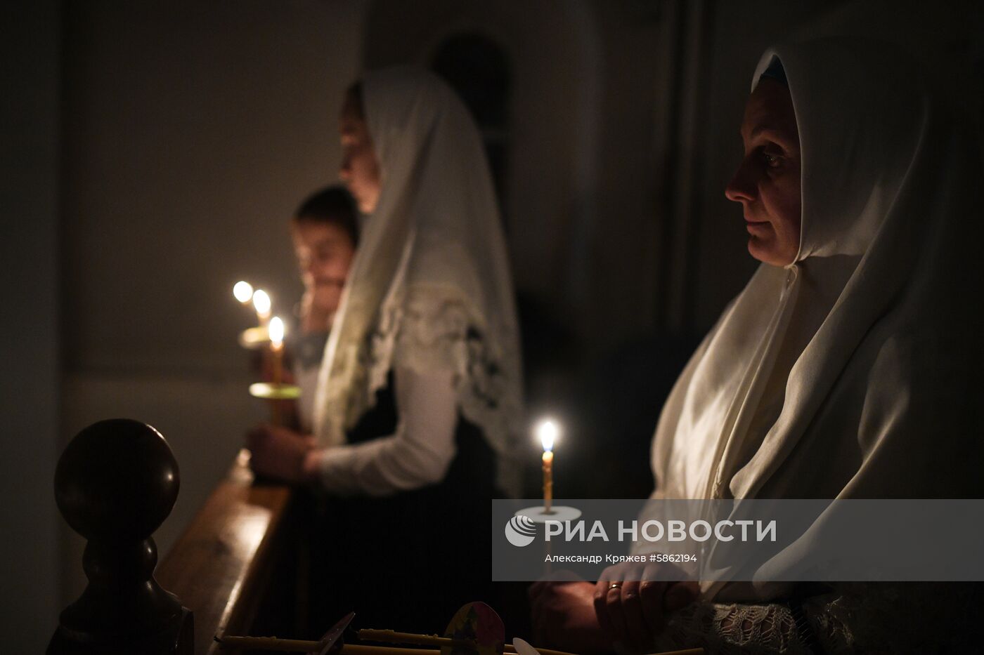 Празднование Пасхи в регионах России