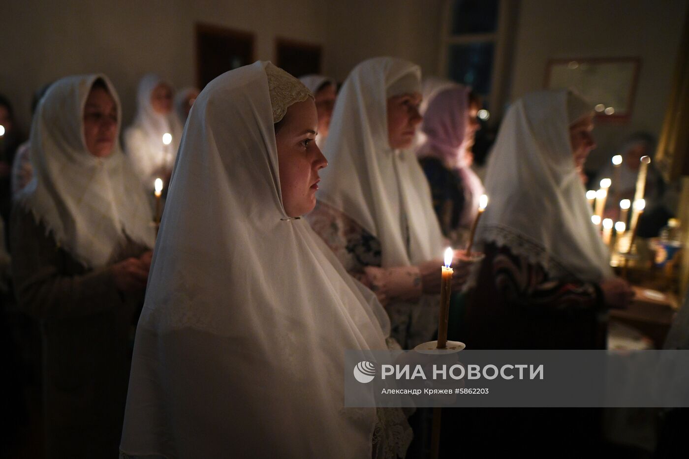 Празднование Пасхи в регионах России