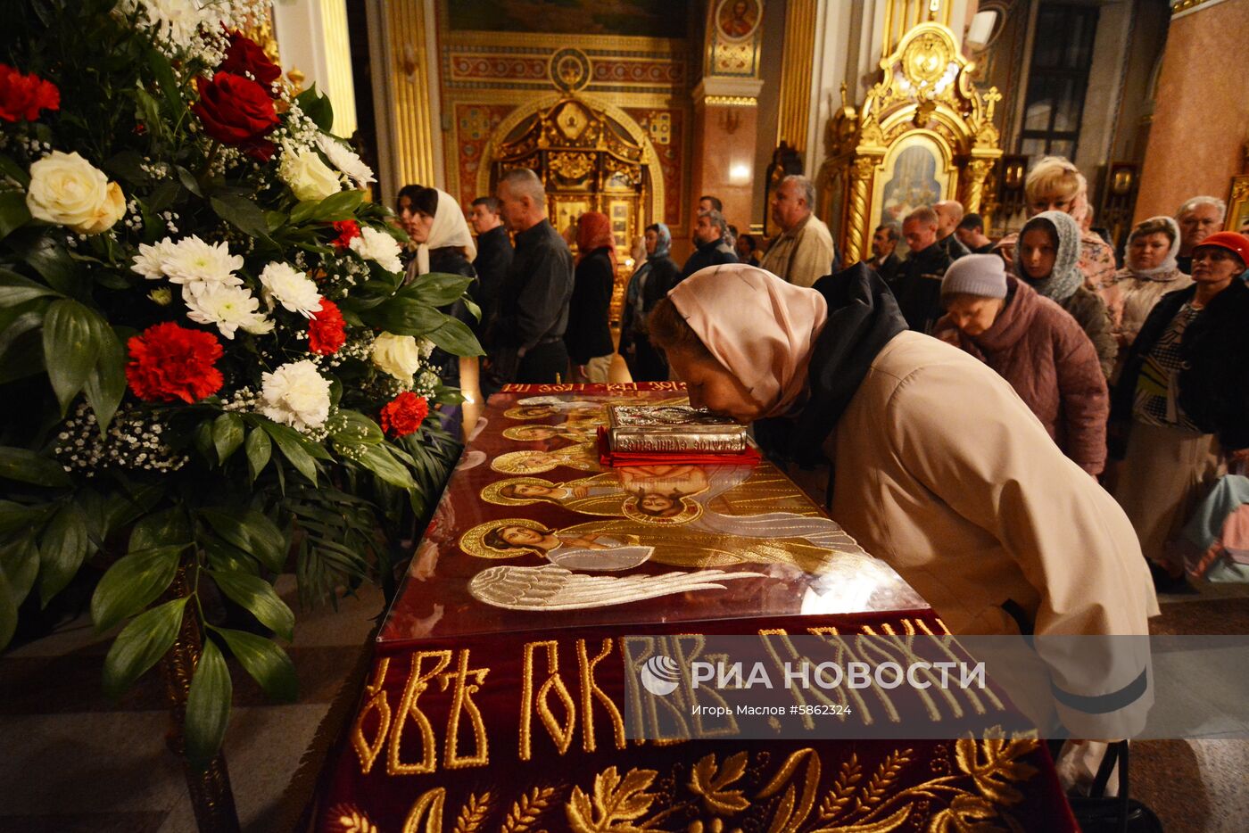 Празднование Пасхи в Донецке