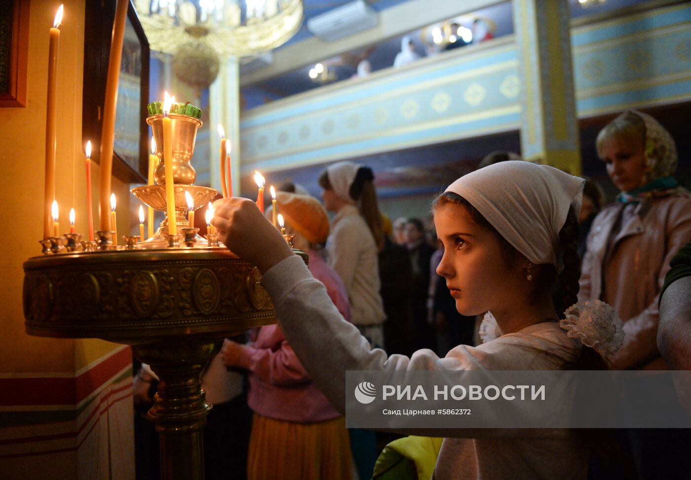 Празднование Пасхи в регионах России