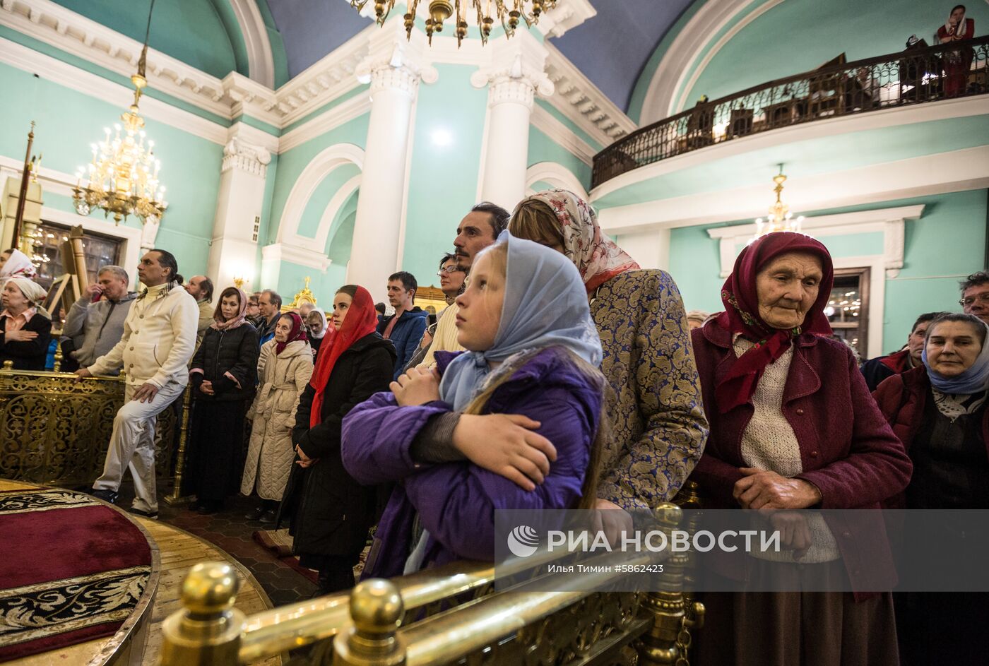 Празднование Пасхи в регионах России