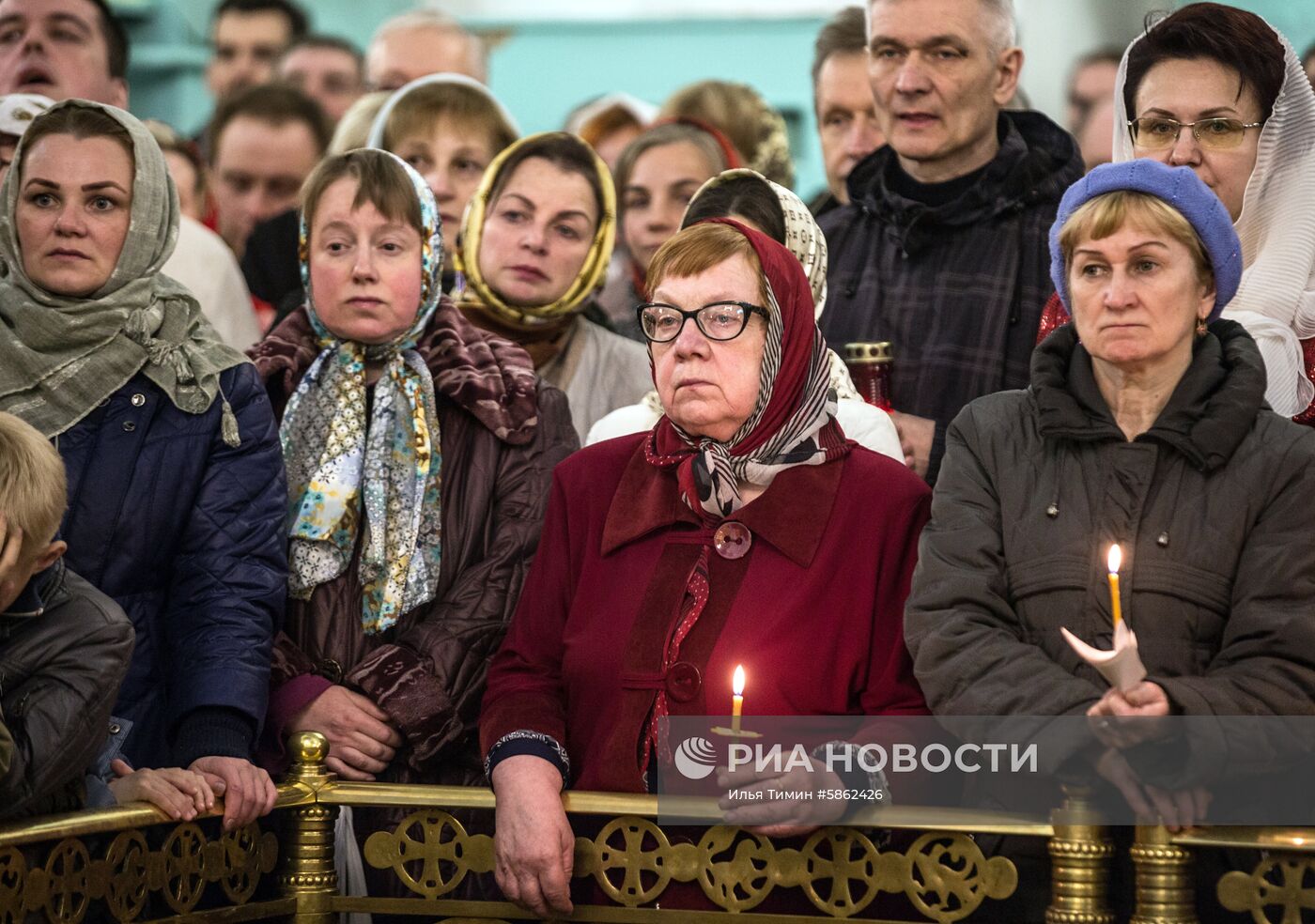 Празднование Пасхи в регионах России