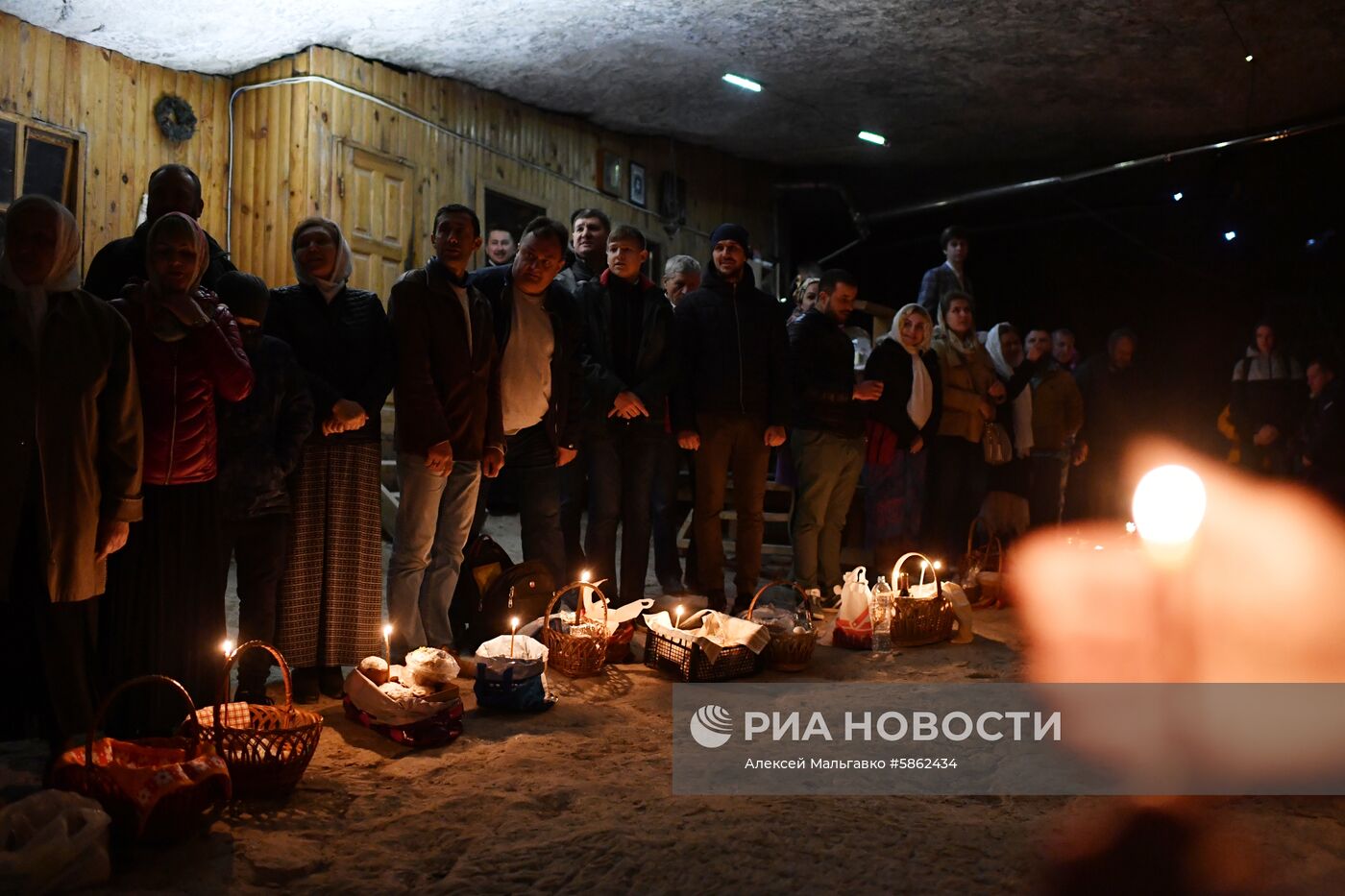 Празднование Пасхи в регионах России