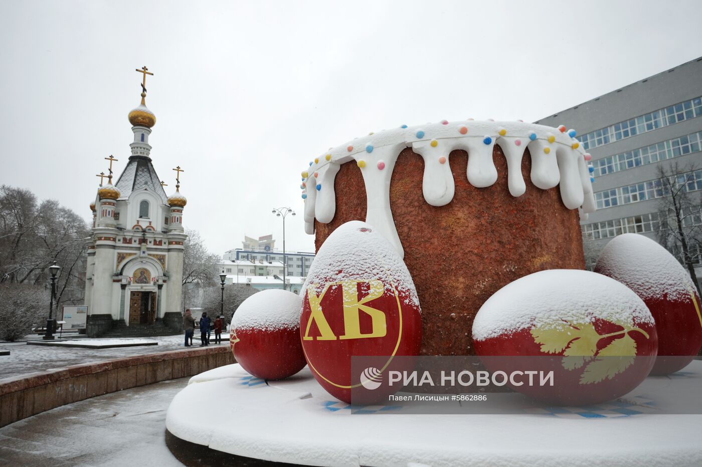 Пасхальный крестный ход