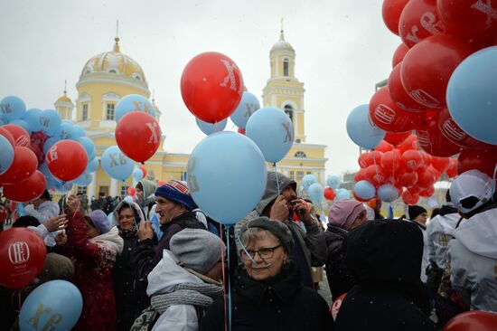 Пасхальный крестный ход 