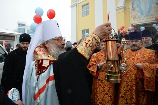 Пасхальный крестный ход 