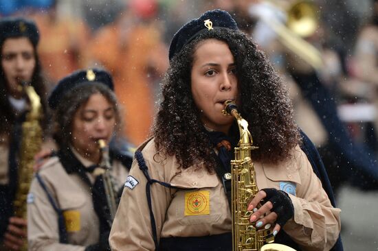 Пасхальный крестный ход 