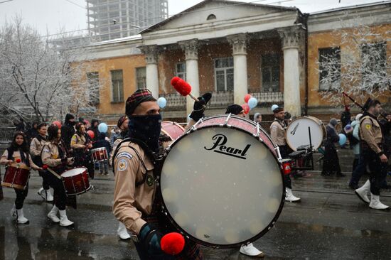 Пасхальный крестный ход 