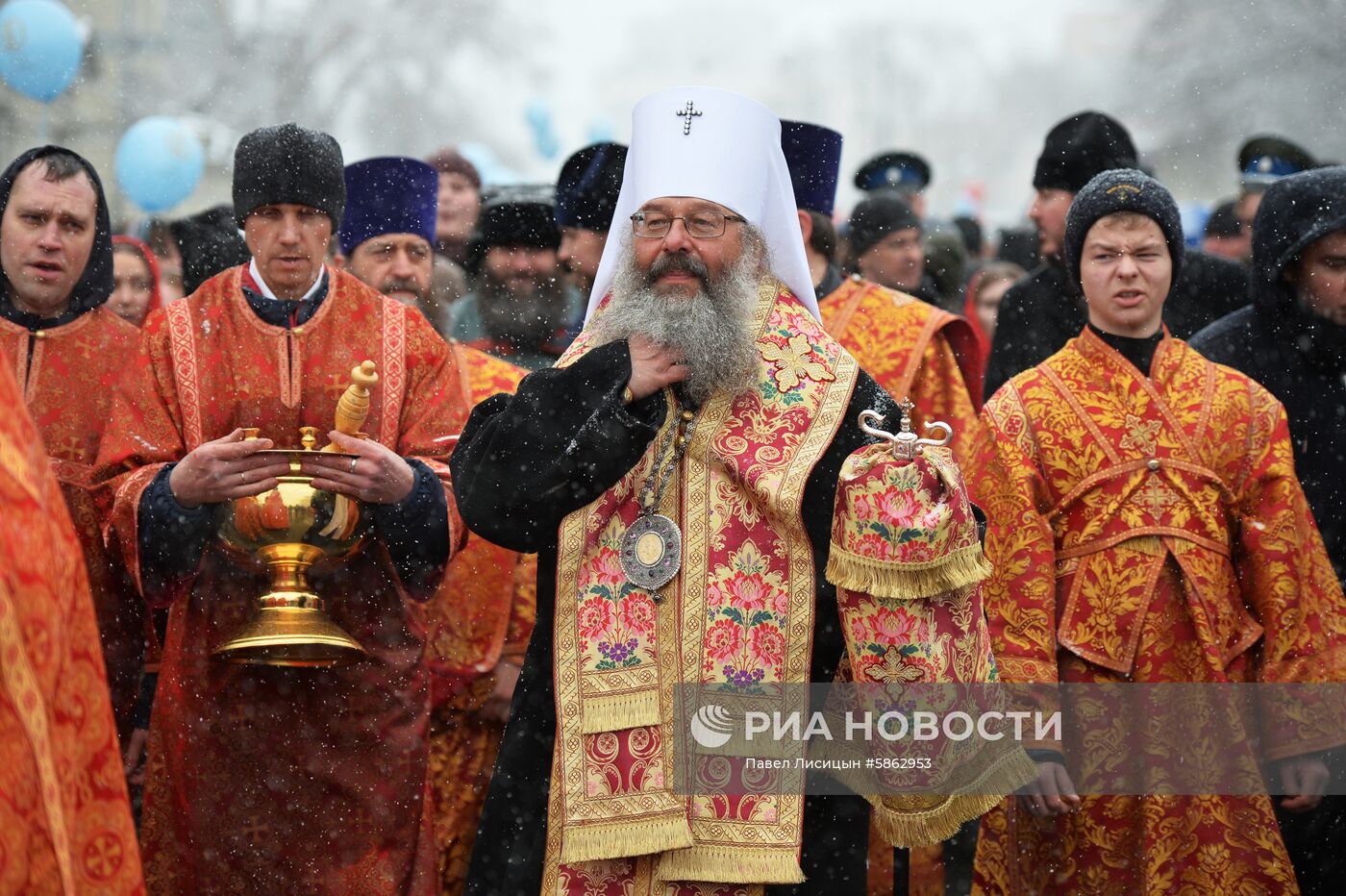 Пасхальный крестный ход 