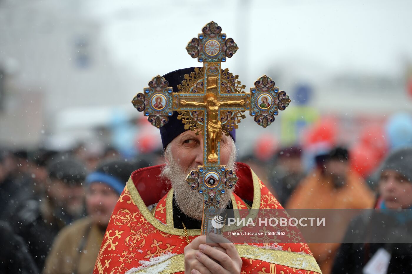 Пасхальный крестный ход 