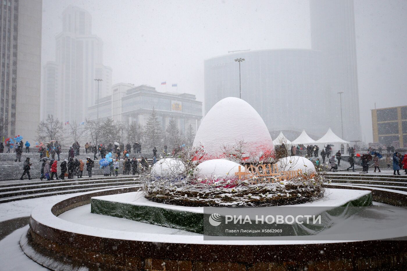 Пасхальный крестный ход