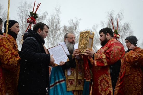 Пасхальный крестный ход 