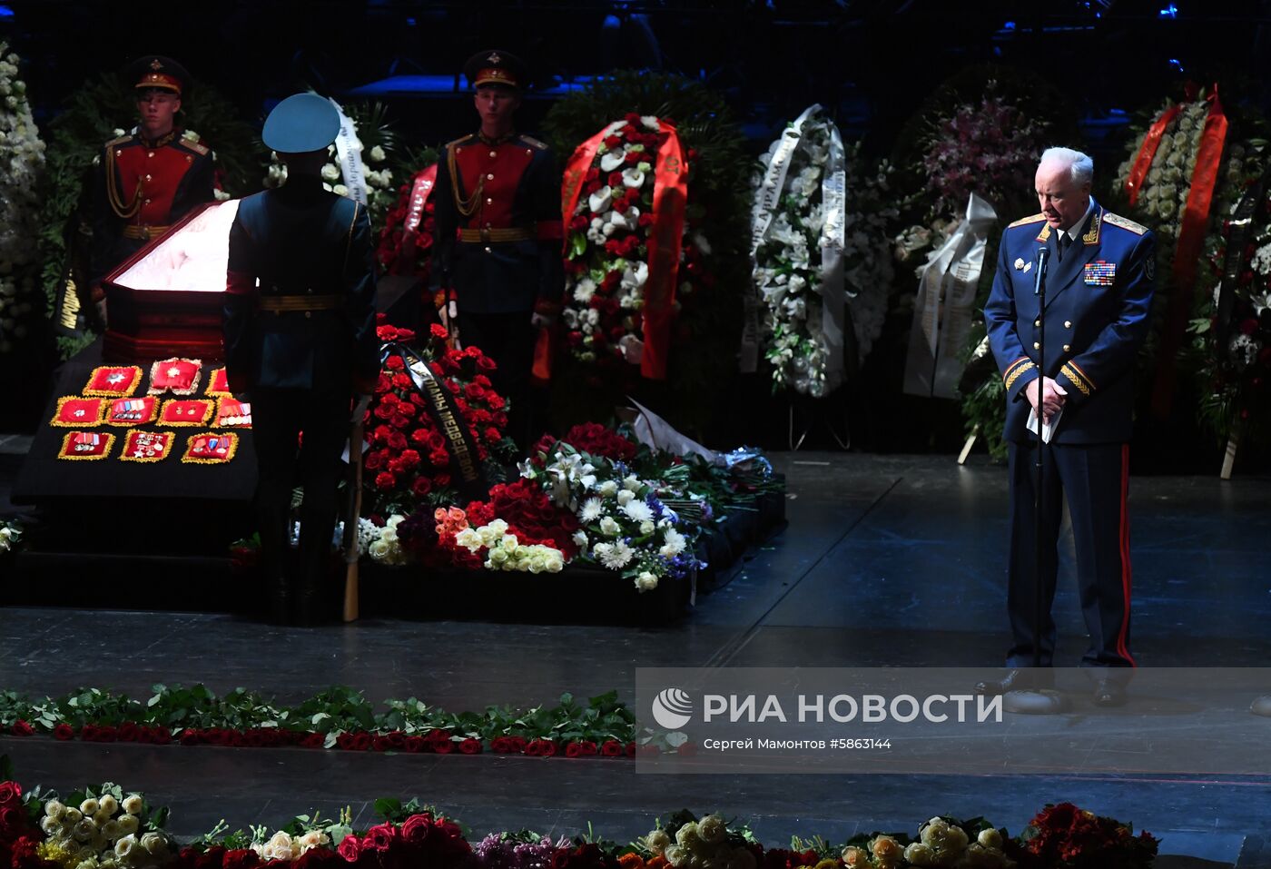 Прощание с актрисой Элиной Быстрицкой