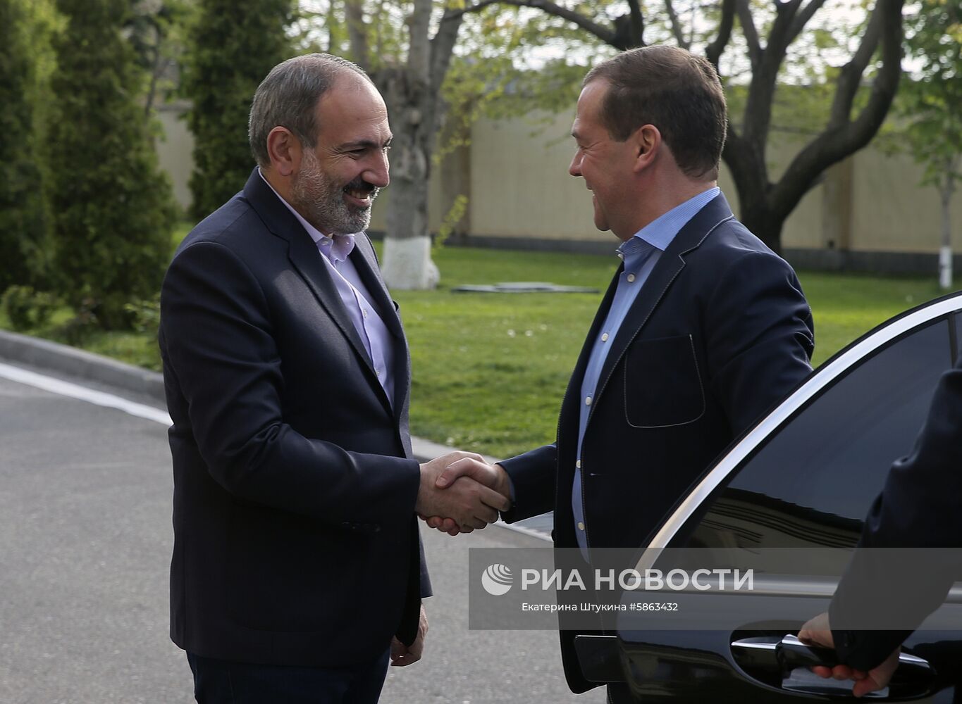 Визит премьер-министра РФ Д. Медведева в Армению