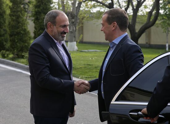 Визит премьер-министра РФ Д. Медведева в Армению