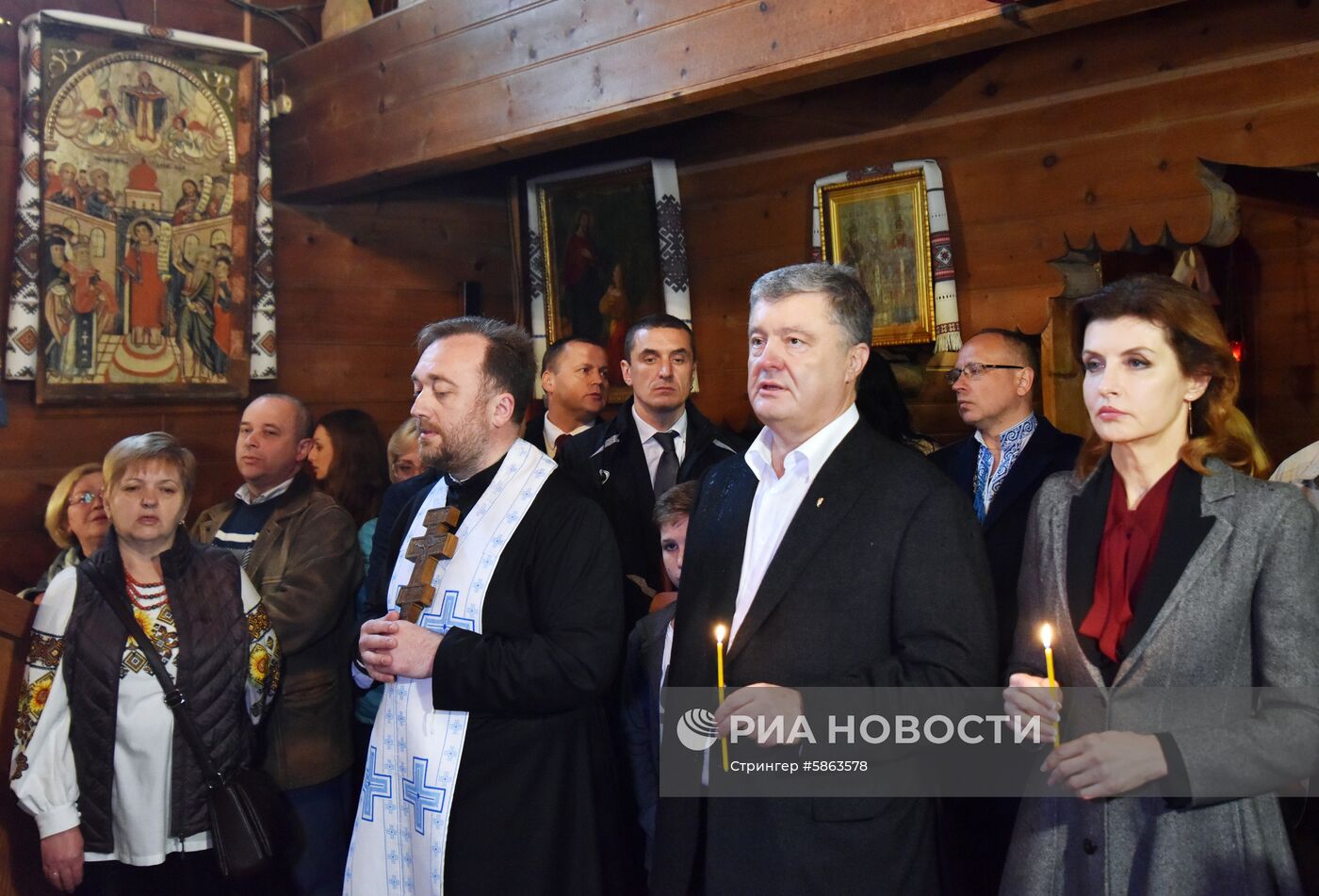 Поездка П. Порошенко во Львов