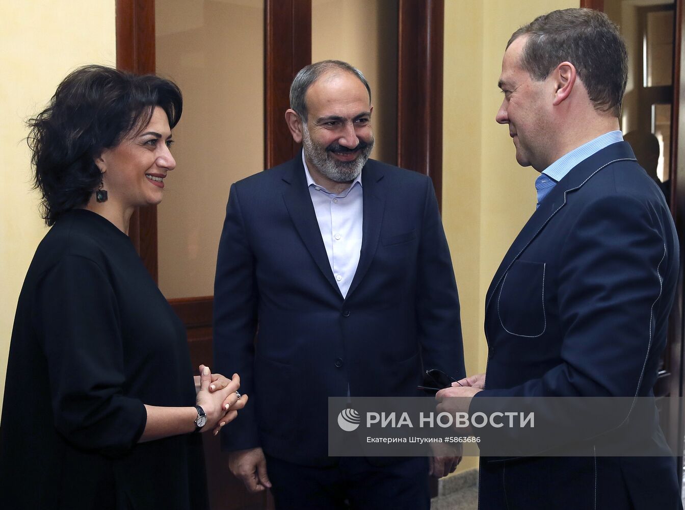 Визит премьер-министра РФ Д. Медведева в Армению