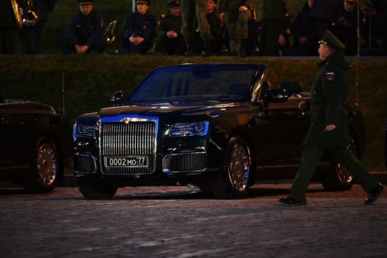 Ночная репетиция парада Победы