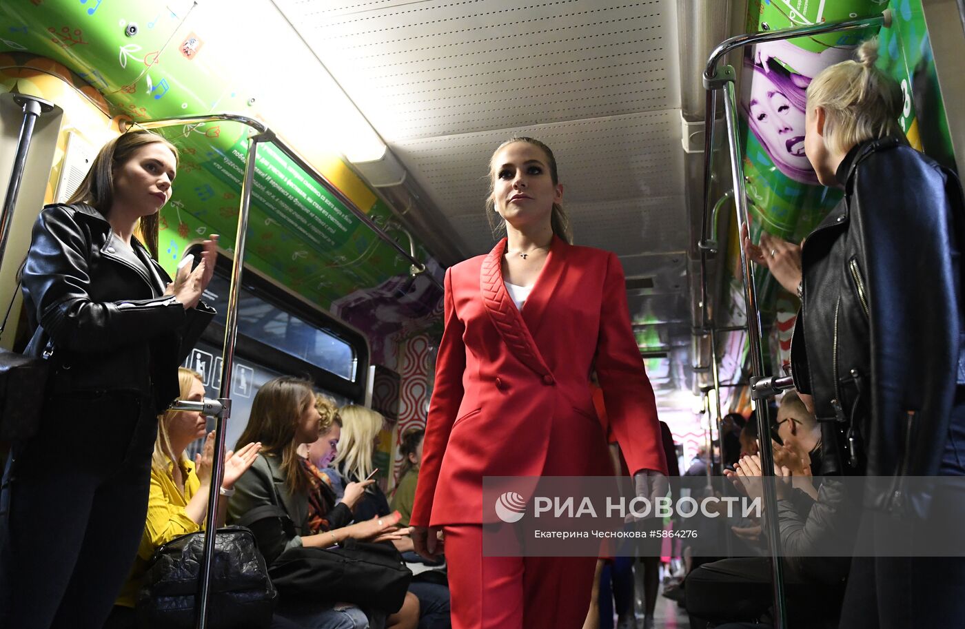 Запуск тематического поезда метро «Московская весна а сappella»