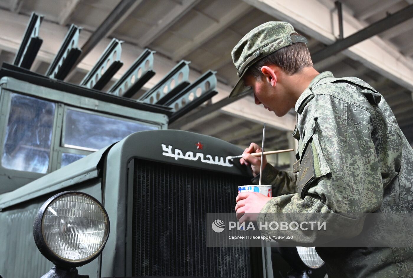 Подготовка к параду Победы в Ростовской области