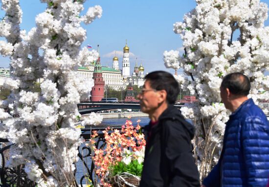 Весенняя Москва