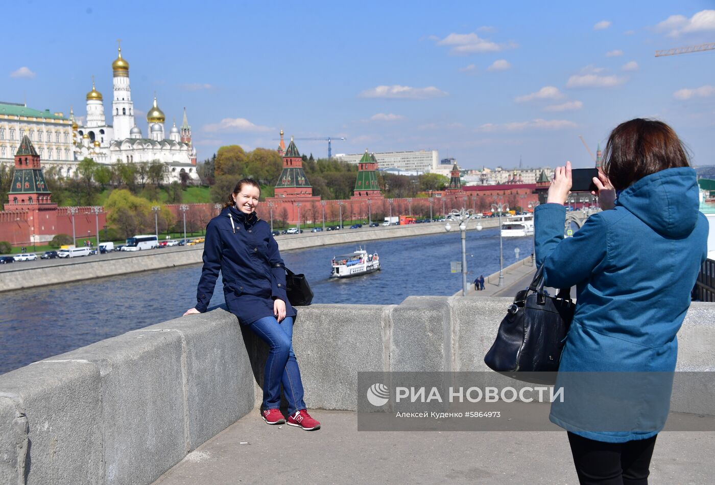 Весенняя Москва