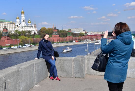 Весенняя Москва