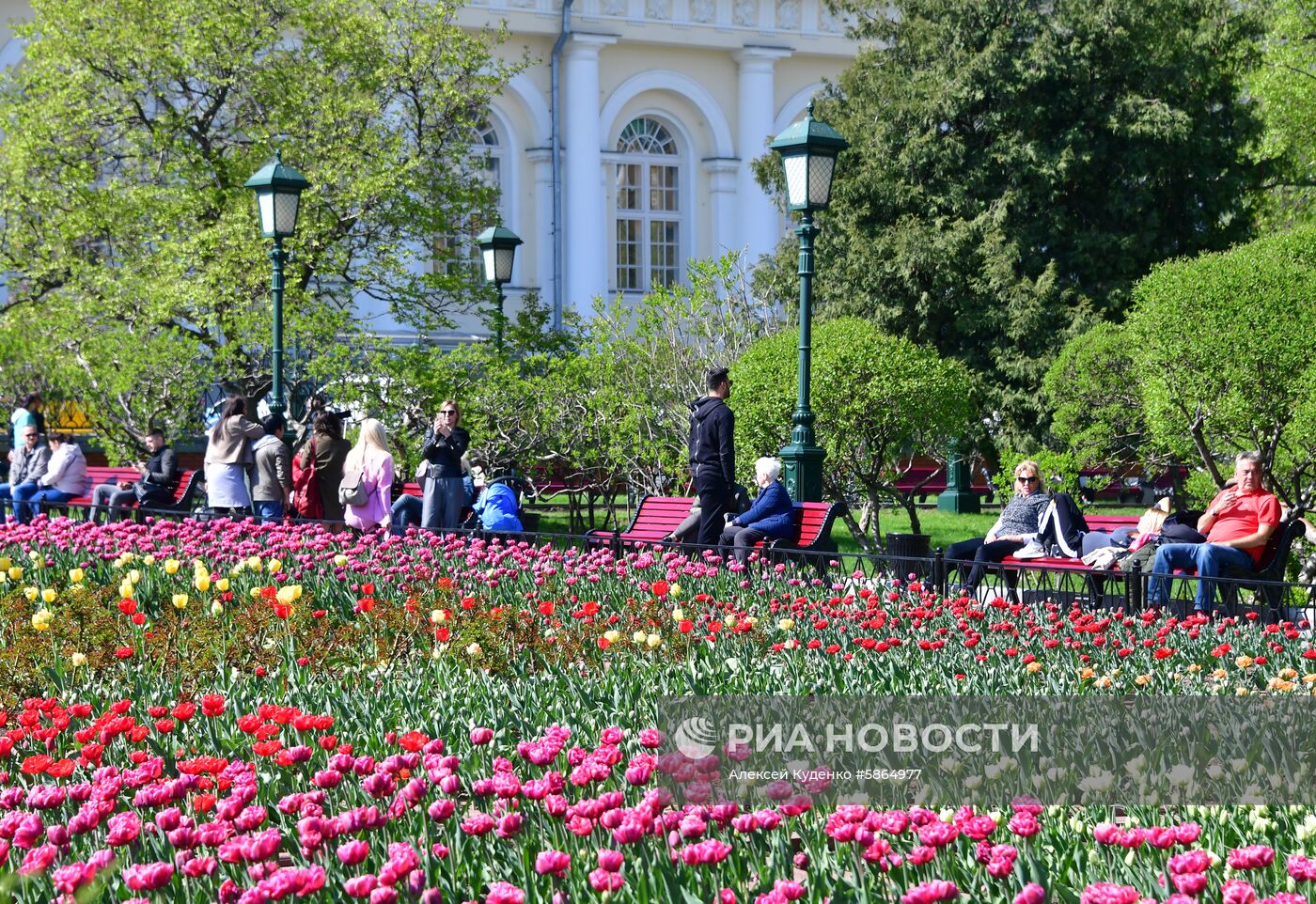 Весенняя Москва