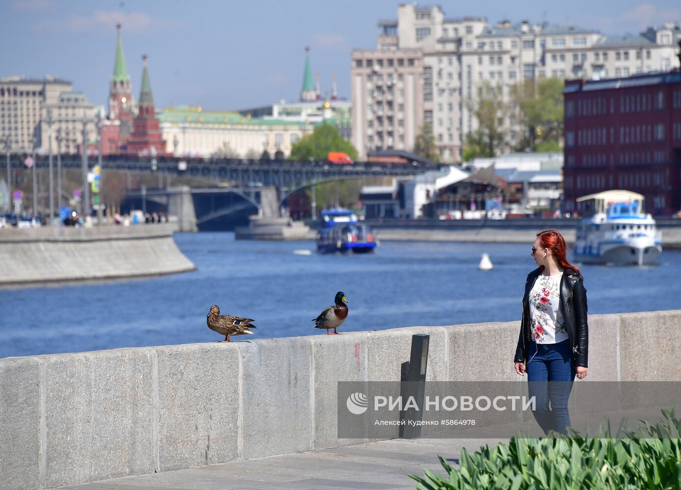 Весенняя Москва