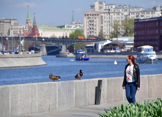 Весенняя Москва