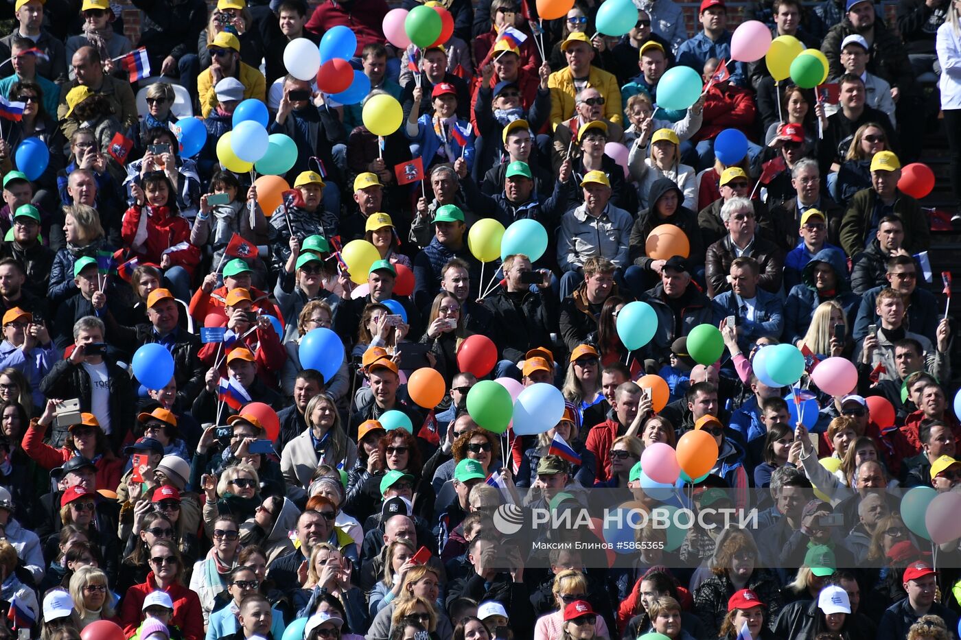 Первомайская демонстрация на Красной площади