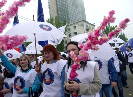 Первомайские демонстрации в мире