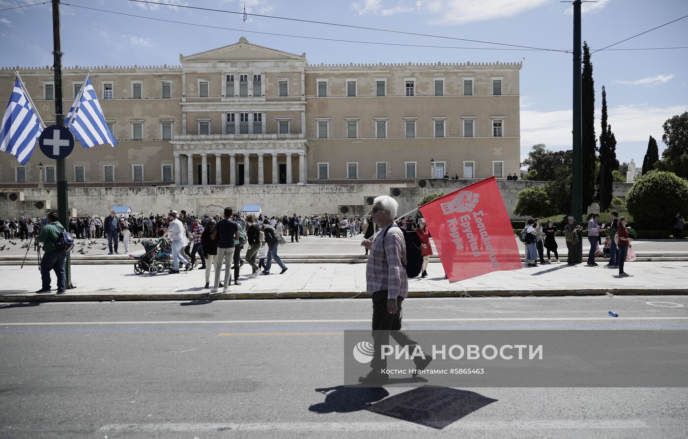 Первомайские демонстрации в мире